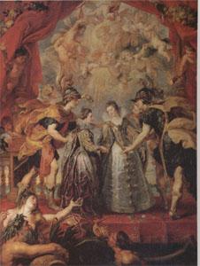 Peter Paul Rubens The Exchange of Princesses (mk05) oil painting image